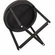 Pemberly Row Contemporary Engineered Wood/Iron End Table in Brown