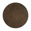 Pemberly Row Contemporary Engineered Wood/Iron End Table in Brown