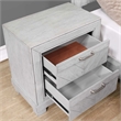 Pemberly Row Contemporary Engineered Wood Bedroom Nightstand in Gray