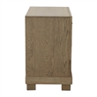 Pemberly Row Contemporary Engineered Wood Bedroom Nightstand in Brown