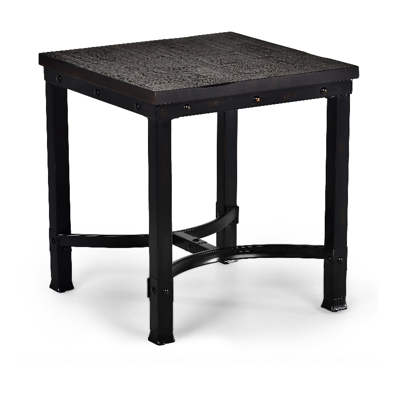 Pemberly Row Engineered Wood Contemporary 3-piece Coffee End Table in Brown