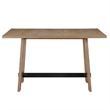 Pemberly Row Modern / Contemporary Counter Table in Brown/Black
