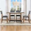 Pemberly Row Modern / Contemporary Counter Table in Brown/Black