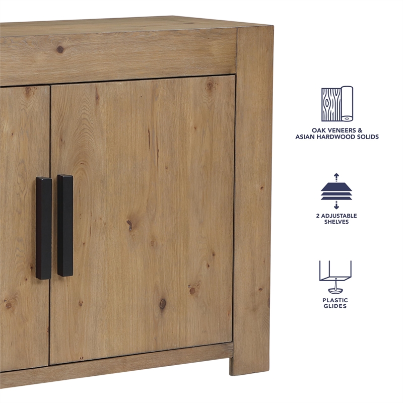 Pemberly Row Engineered Wood Contemporary 64