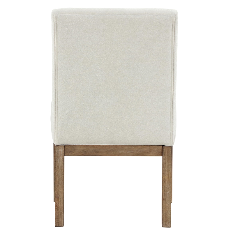 Pemberly Row Modern / Contemporary Upholstered Side Chair in White