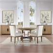 Pemberly Row Modern / Contemporary Upholstered Side Chair in White
