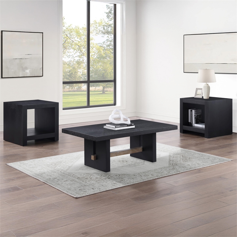 Pemberly Row Engineered Wood Contemporary 48
