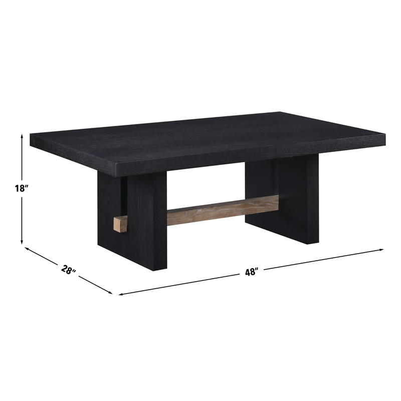 Pemberly Row Engineered Wood Contemporary 48