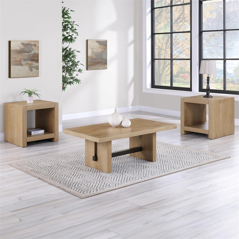Pemberly Row Engineered Wood Contemporary 48