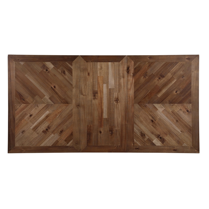 Pemberly Row Contemporary 5-Piece Counter Dining Set in Black