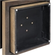 Pemberly Row Engineered Wood Contemporary End Table in Brown