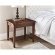 Pemberly Row Engineered Wood Contemporary 3-piece Coffee Table Set in Brown