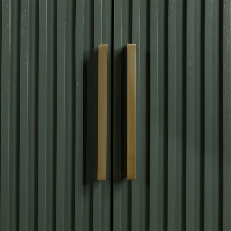 Pemberly Row Engineered Wood Modern / Contemporary Server in Green