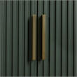 Pemberly Row Engineered Wood Modern / Contemporary Server in Green