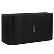 Pemberly Row Engineered Wood Modern / Contemporary Server in Black