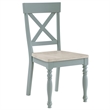 Pemberly Row Wood Modern / Contemporary Green Finish Side Chair