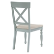 Pemberly Row Wood Modern / Contemporary Green Finish Side Chair