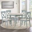 Pemberly Row Wood Modern / Contemporary Green Finish Side Chair