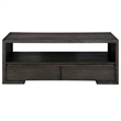 Pemberly Row Wood Modern / Contemporary Cocktail Table in Brown