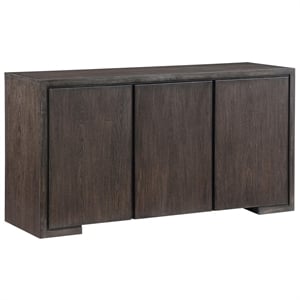 Pemberly Row Modern / Contemporary 60&quot Server in Brown Finish