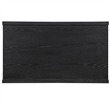 Pemberly Row Wood Modern / Contemporary Coffee Table in Black