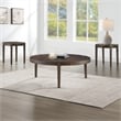 Pemberly Row Engineered Wood Contemporary End Table in Brown
