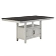 Pemberly Row Contemporary 5-piece Complete Dining Set in Black