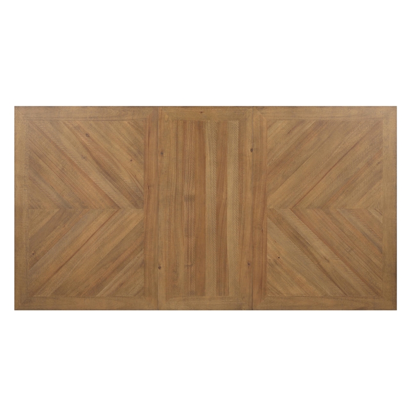 Pemberly Row Modern / Contemporary Dining 5-piece Set in Brown