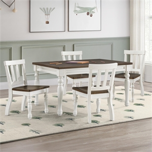 Pemberly Row Modern / Contemporary Kids 5-piece Complete Dining Set