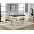 Pemberly Row Engineered Wood Contemporary 5-piece Dining Set in Two Tone