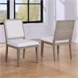 Pemberly Row Contemporary 7-Piece Complete Dining Set in Brown