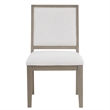 Pemberly Row Contemporary 7-Piece Complete Dining Set in Brown