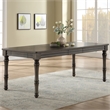 Pemberly Row Contemporary 5-piece Complete Dining Set in Brown