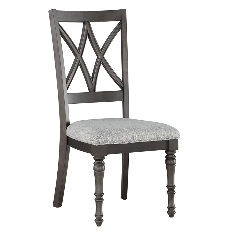 Pemberly Row Contemporary 5-piece Complete Dining Set in Brown