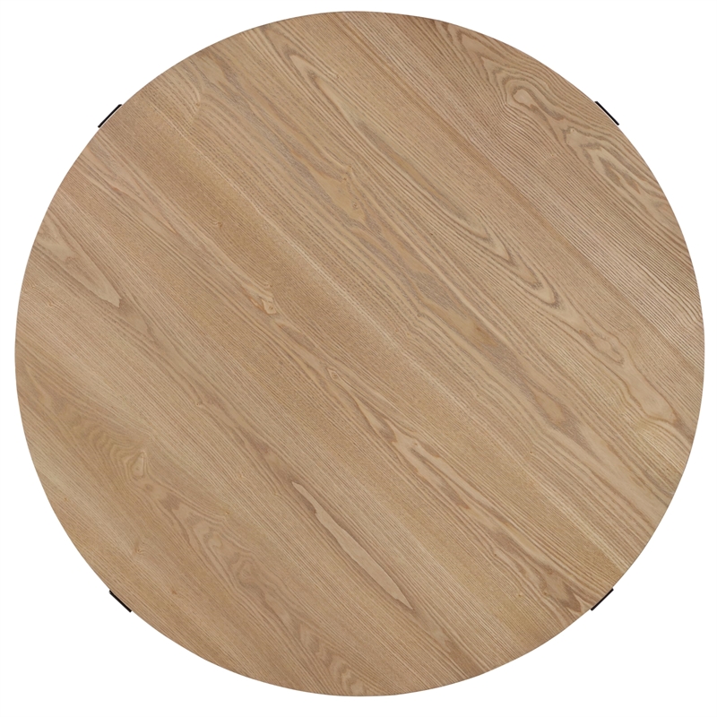 Pemberly Row Contemporary 5-Piece Counter Dining Set in Brown/Black