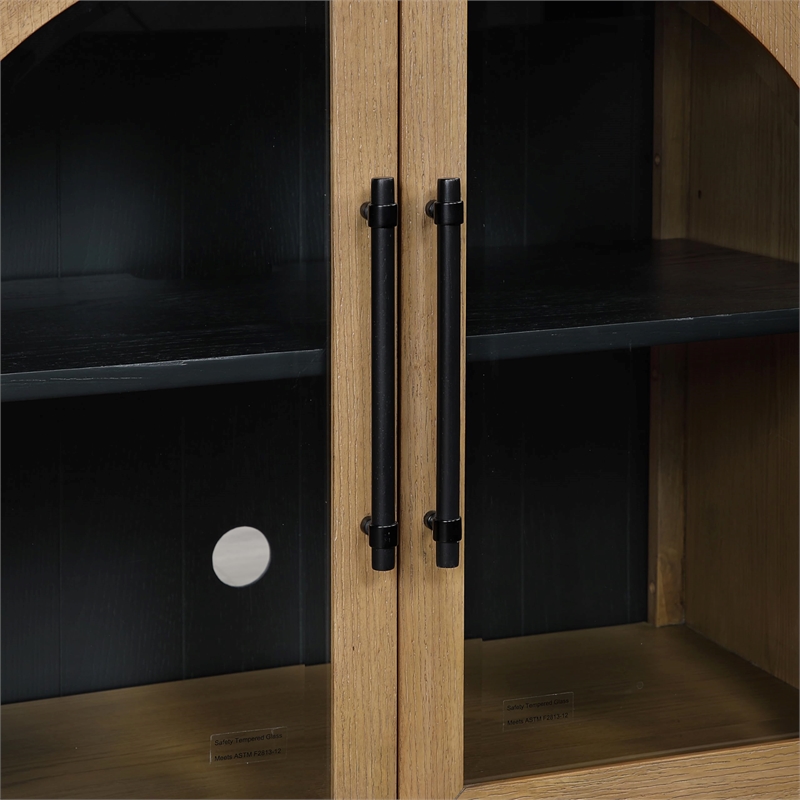 Pemberly Row Engineered Wood Modern / Contemporary Server in Sand