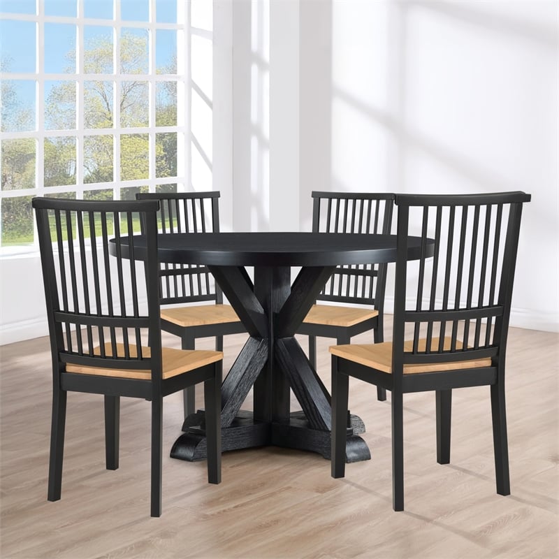 Pemberly Row Contemporary Black 48