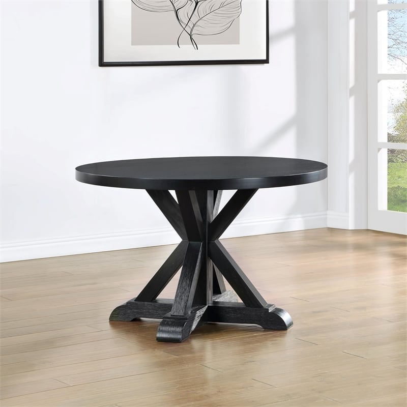 Pemberly Row Contemporary Black 48