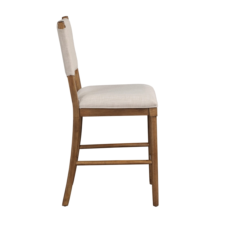 Pemberly Row Engineered Wood Contemporary Counter 5-piece Set in Brown