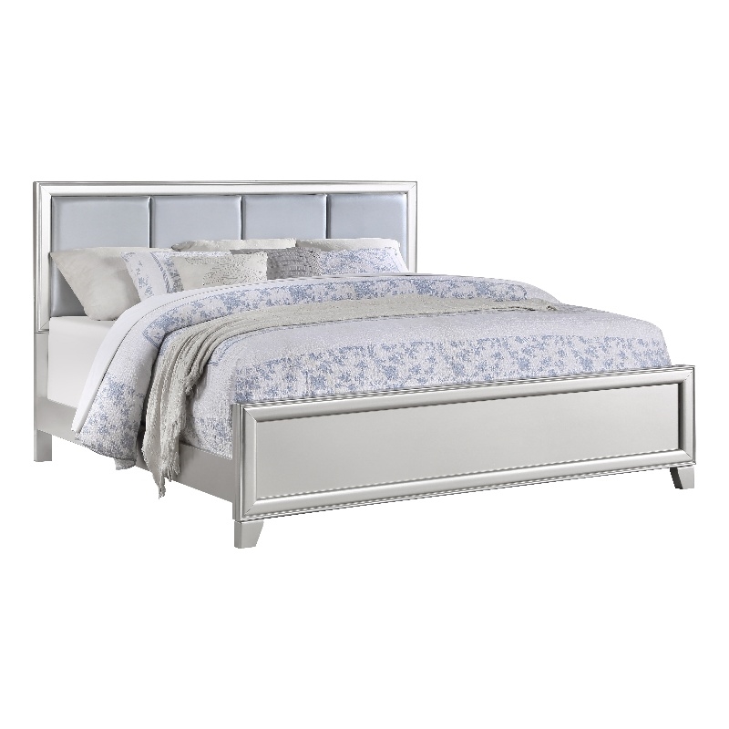 Pemberly Row Engineered Wood Contemporary King 5-piece Bedroom Set