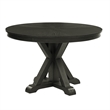 Pemberly Row Modern / Contemporary Dining Table in Black Finish