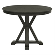 Pemberly Row Modern / Contemporary Counter Table in Black Finish
