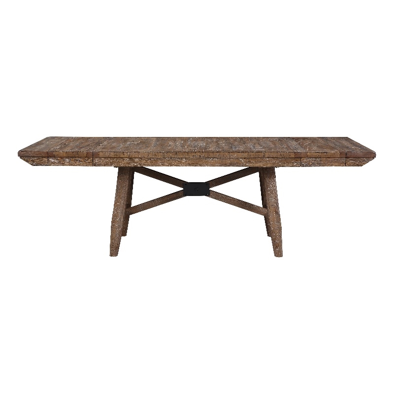 Pemberly Row Engineered Wood Contemporary 5-piece Dining Set in Brown