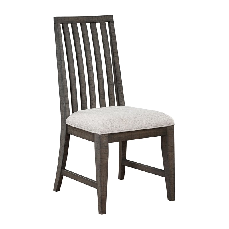 Pemberly Row Contemporary 6-Piece Complete Dining Set in Black