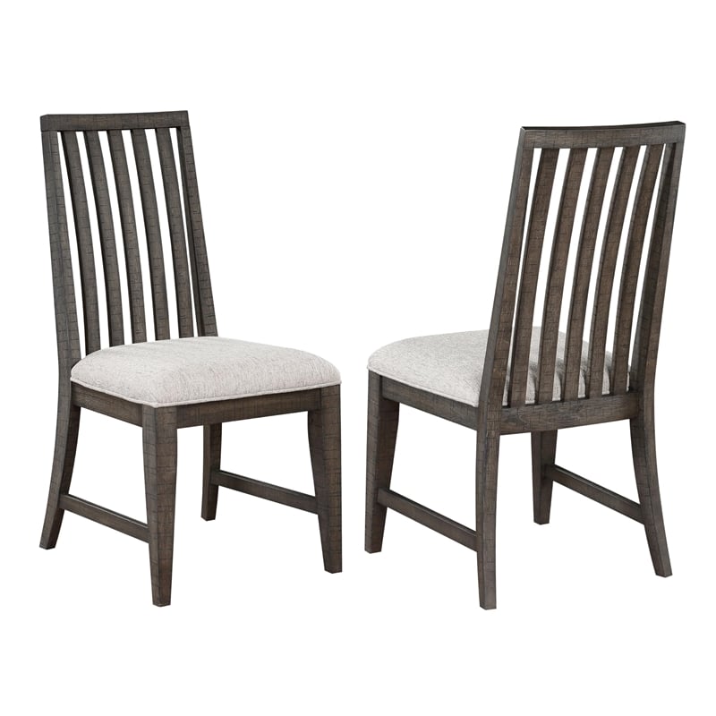 Pemberly Row 5-Piece Dining Set (Dining Table & 4 Side Chairs) in Black