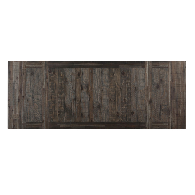 Pemberly Row 9-Piece Dining Set (Dining Table & 8 Side Chairs) in Black