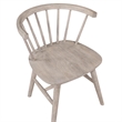 Pemberly Row Modern / Contemporary Solid Wood Dining Chair in Tan