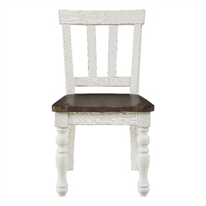 Pemberly Row Wood Modern / Contemporary Kids Side Chair in White
