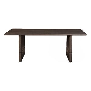 Pemberly Row Modern / Contemporary Rectangle Dining Table in Brown