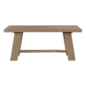 Pemberly Row Wood Modern / Contemporary Dining Table in Brown